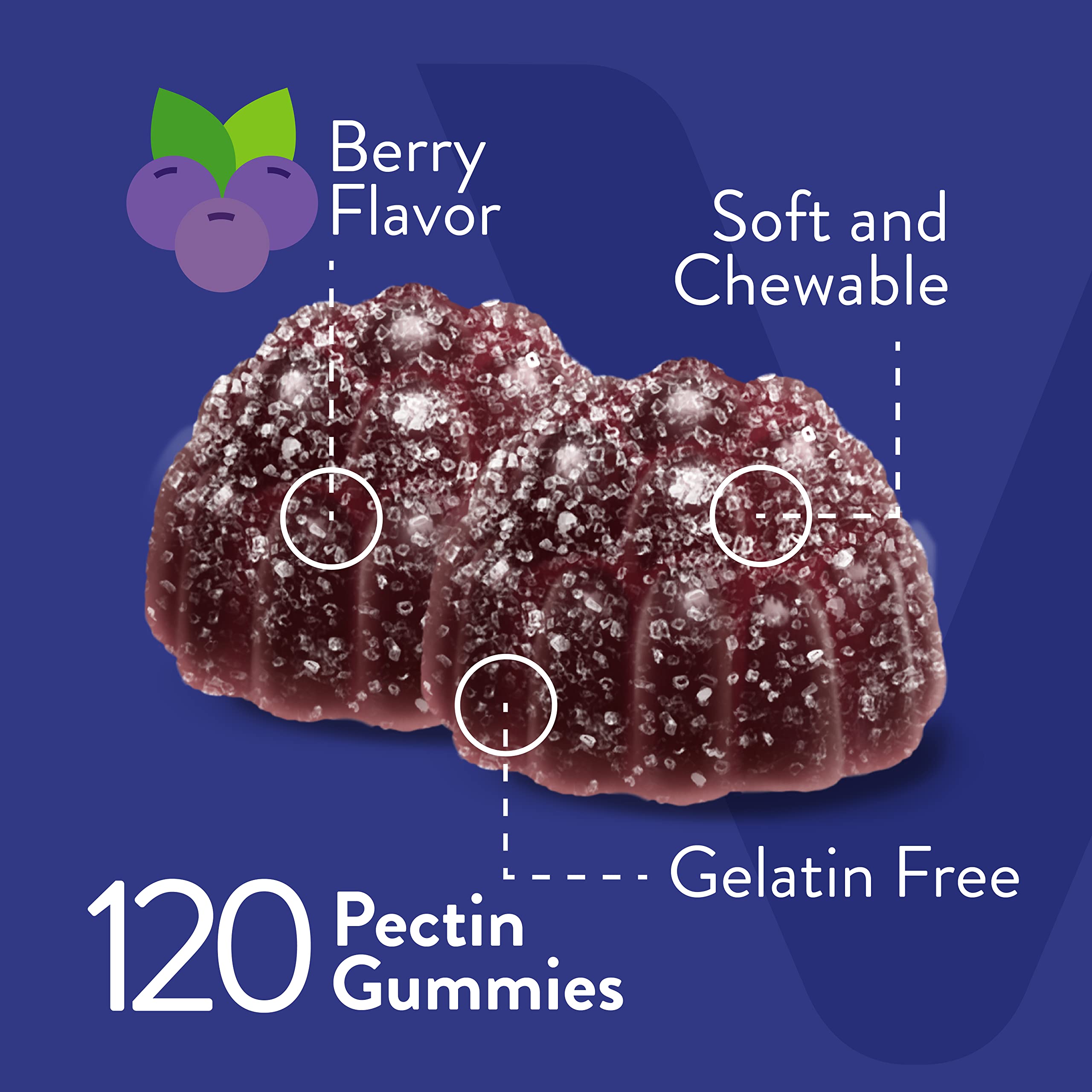 Gummies being poured from bottle for easy daily routine
