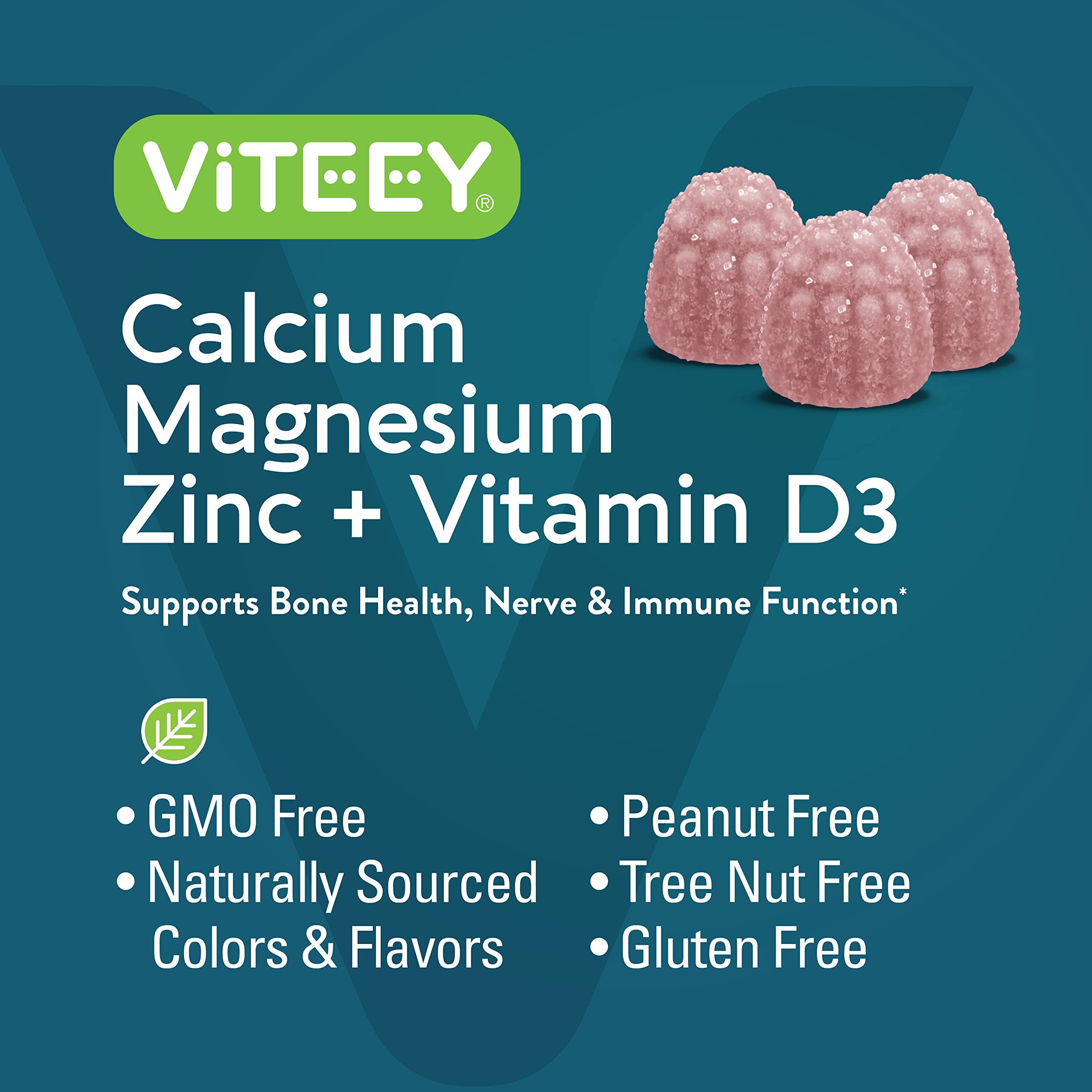 Viteey non-GMO gluten-free label emphasizing purity and dietary access