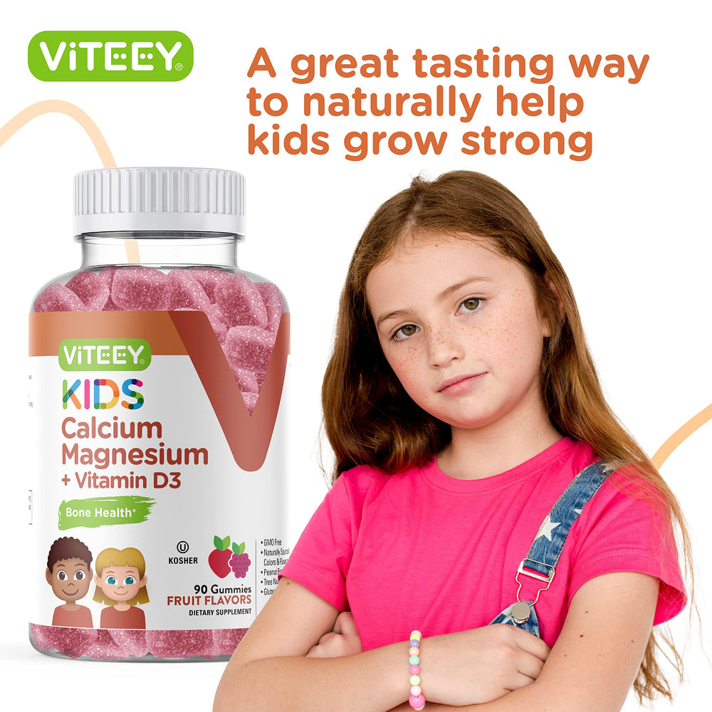 Viteey Kids Calcium Gummies family mealtime image emphasizing daily routine.