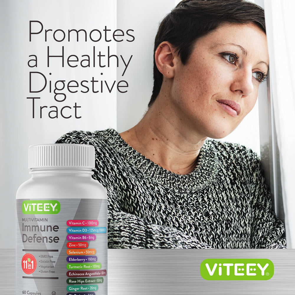 Viteey supplement packaging outer view communicates clean, pure ingredients for trusted daily supplementation.