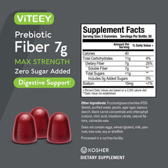 VITEEY vegan label on gummies packaging signals plant-based wellness.