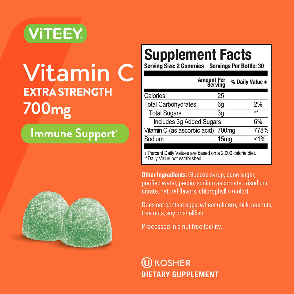 Viteey vegan, non-GMO, gelatin-free gummies for a clean supplement routine.