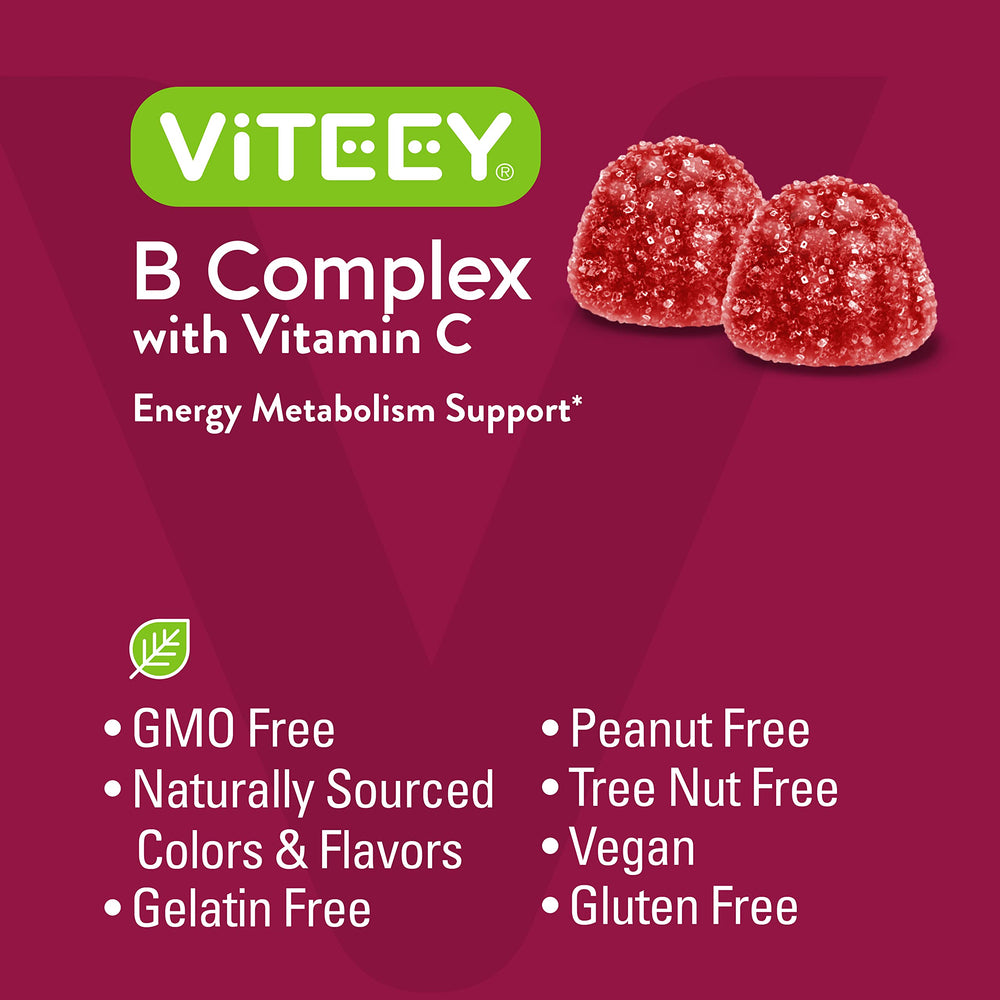 Viteey Vitamin B Complex Gummies immunity support lifestyle scene.