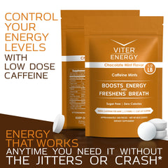 Viter Energy bag open view suggests on-the-go energy snacking.