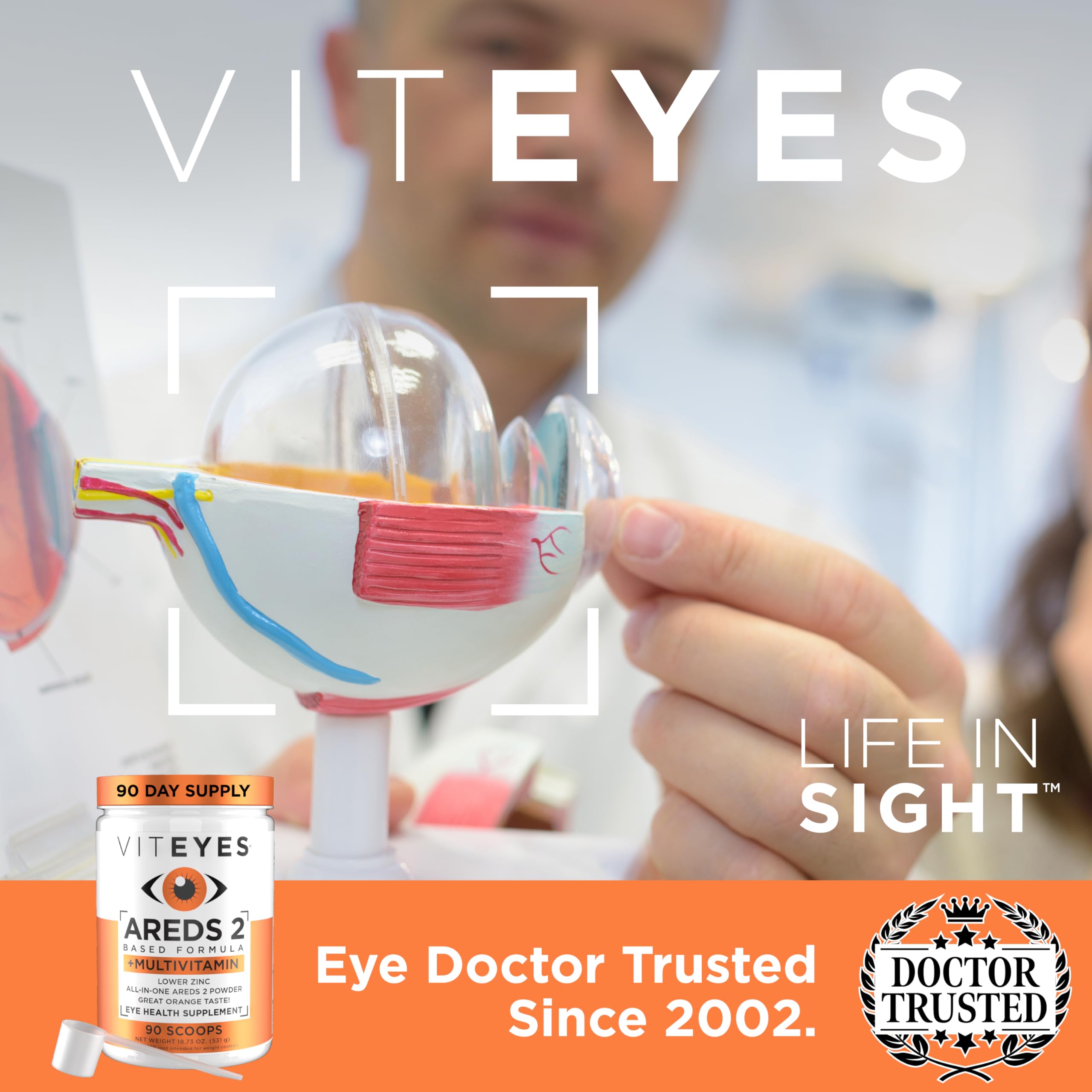 Viteyes AREDS 2 includes Vitamin D and K plus B vitamins for wellness