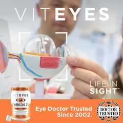 Viteyes AREDS 2 includes Vitamin D and K plus B vitamins for wellness