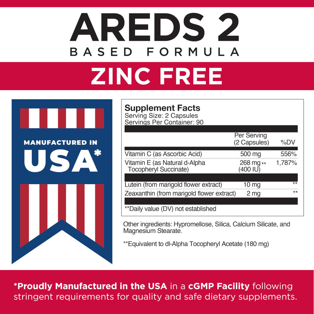 Viteyes made-in-usa label indicating quality manufacturing.