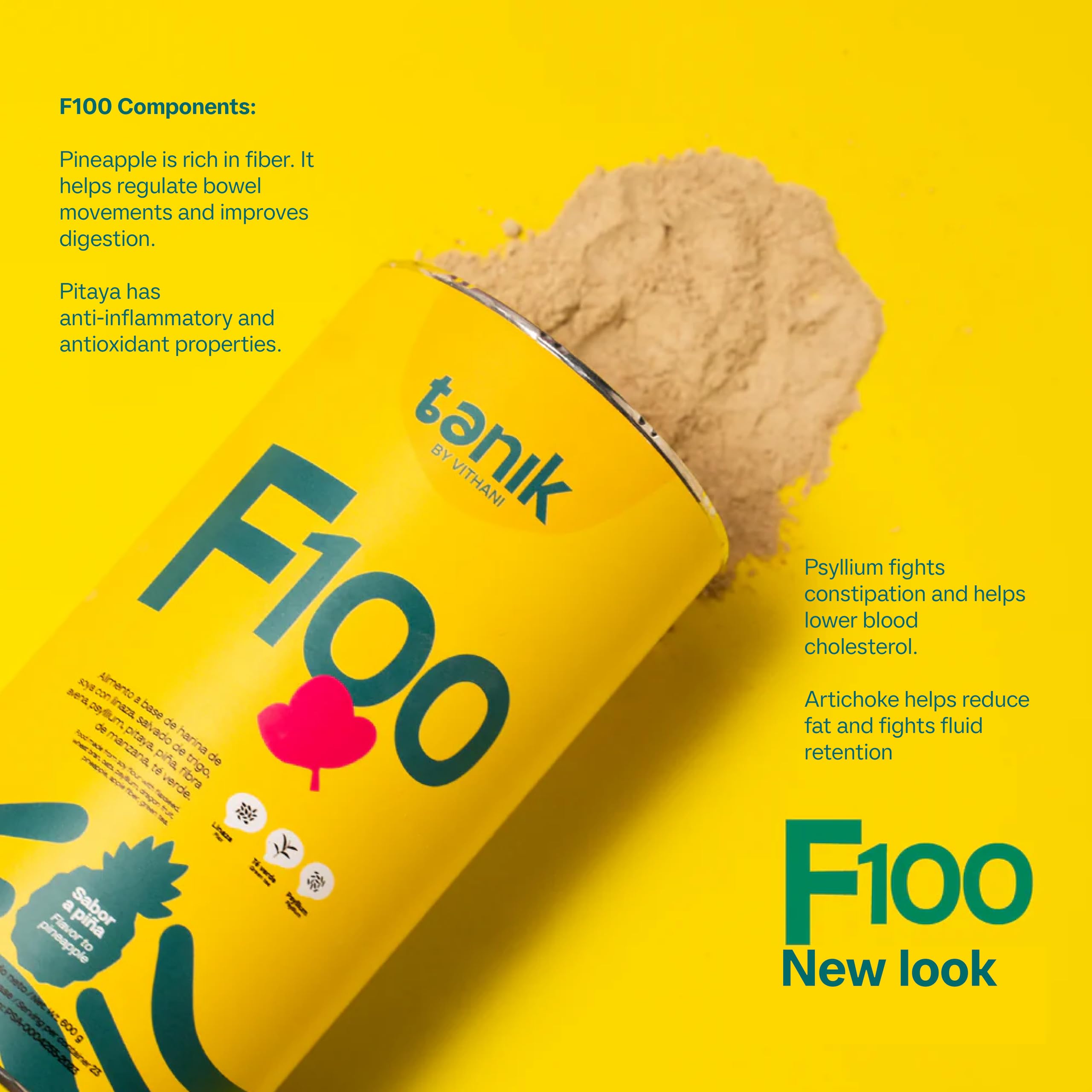 Vithani F100 green tea and antioxidants