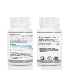 Vitilox Vitamins bottle shown as part of a daily immune support routine.