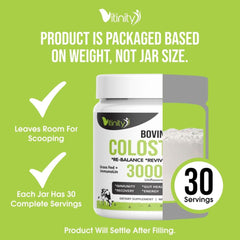 VITINITY packaging and jar emphasizing all-natural ingredients.