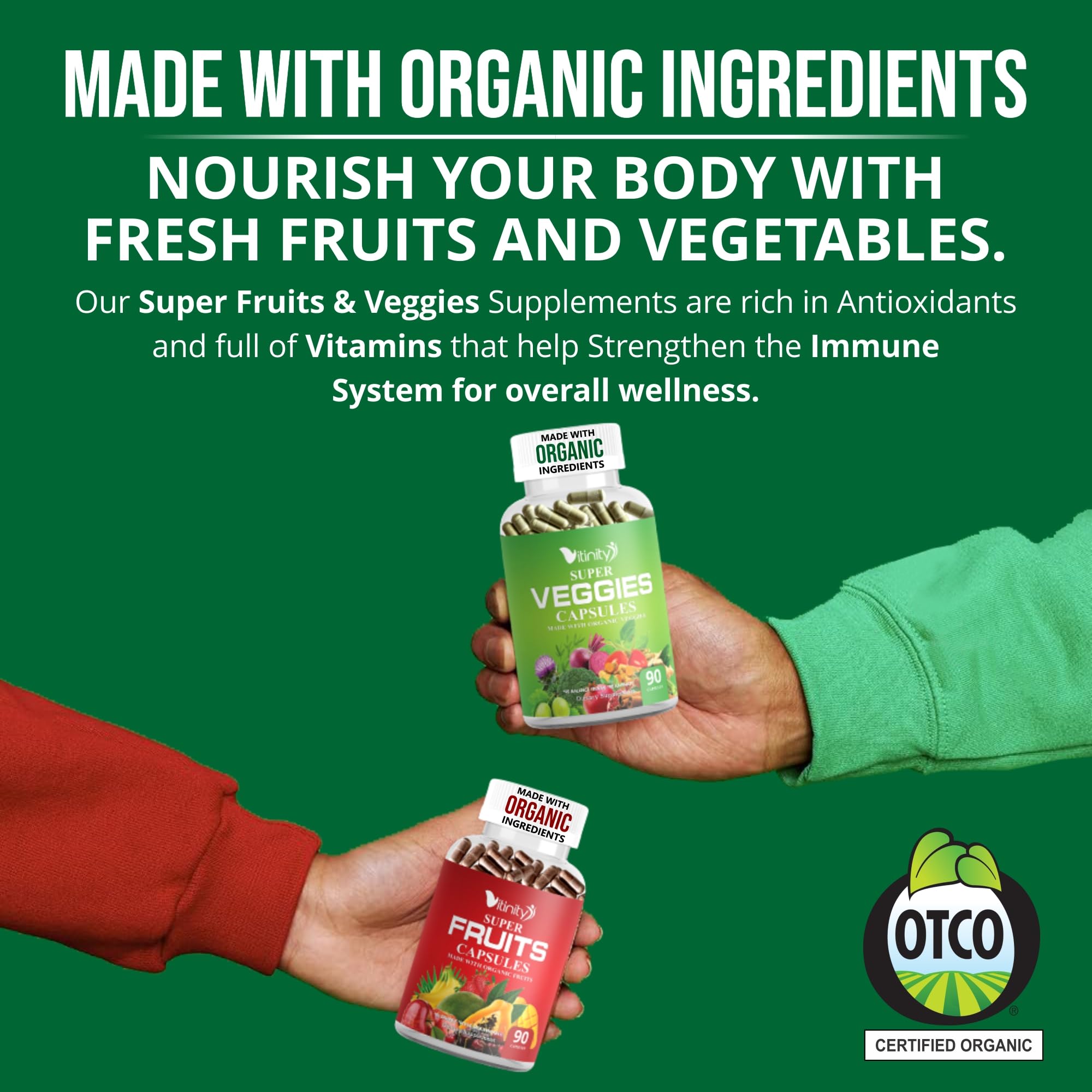 Vitinity skin-support nutrients for healthy glow.