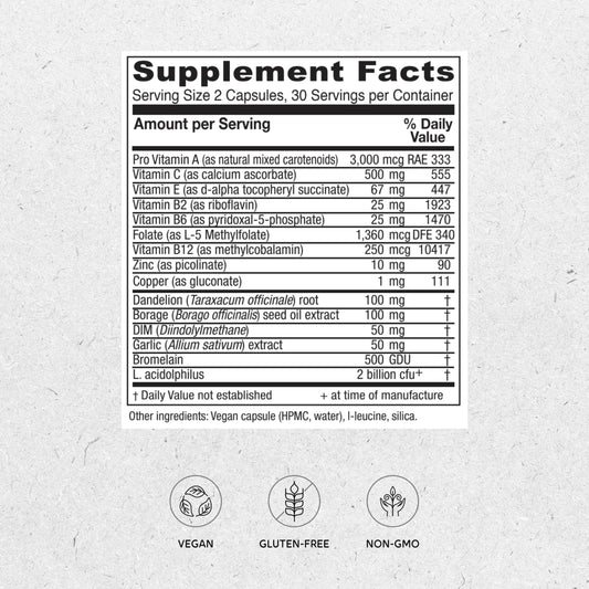 OC Companion capsules close-up reveal clean, gel-coated pills easy to swallow.