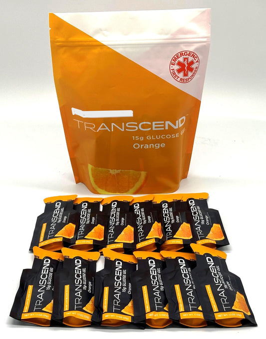 Vitonus Orange Glucose Gels in branded bag for quick energy on the go.