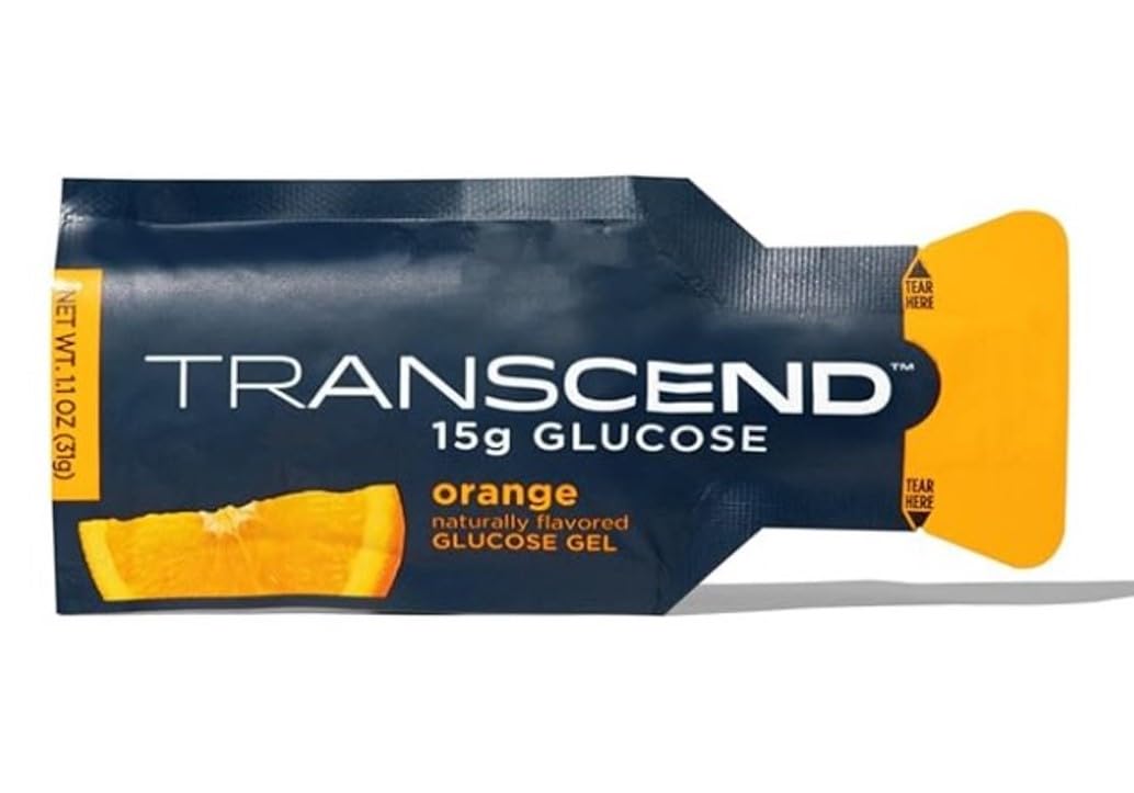 Vitonus orange glucose gels pocket pack being held for everyday energy