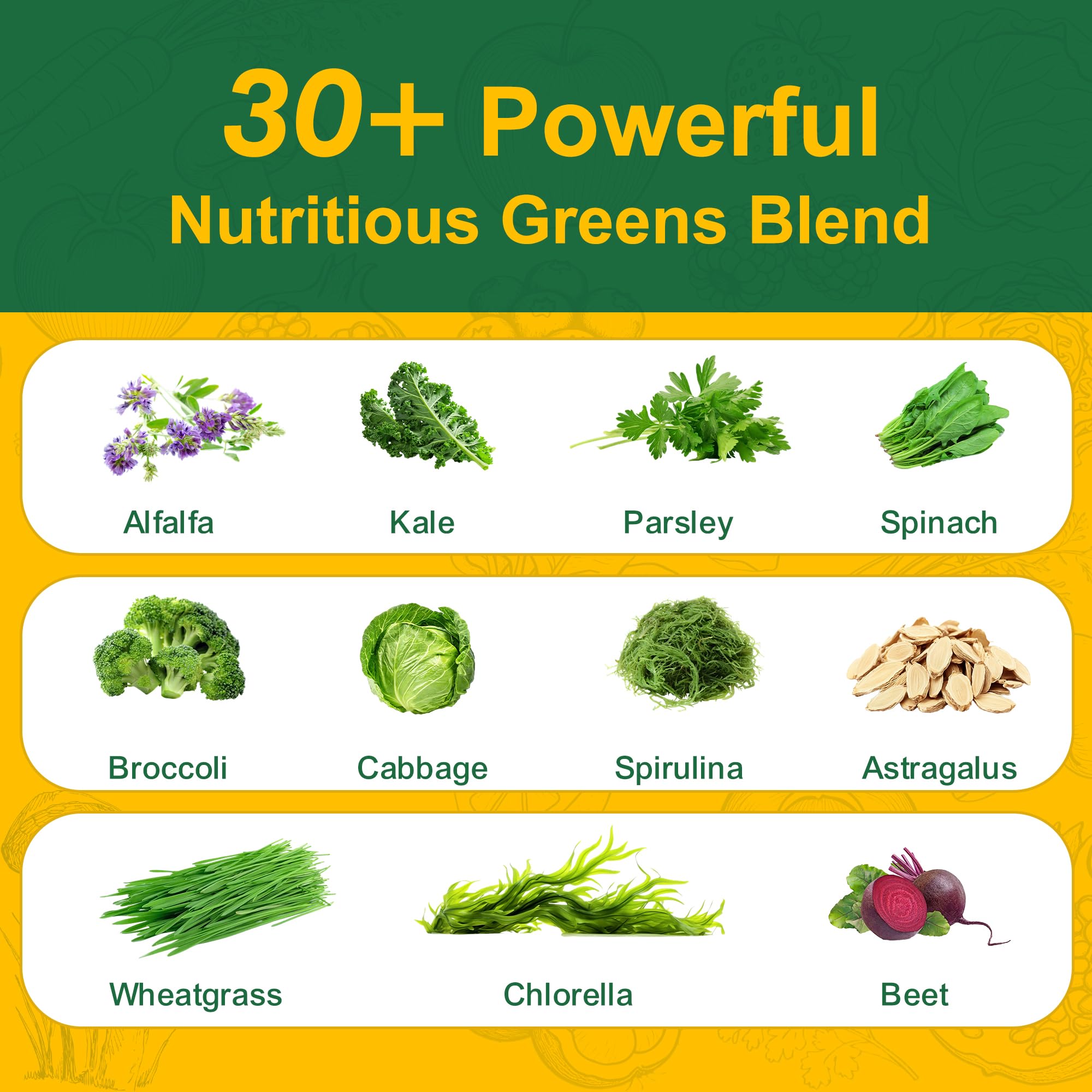Vitrcestrs Greens Daily Gummies highlight prebiotic fiber for digestive support.