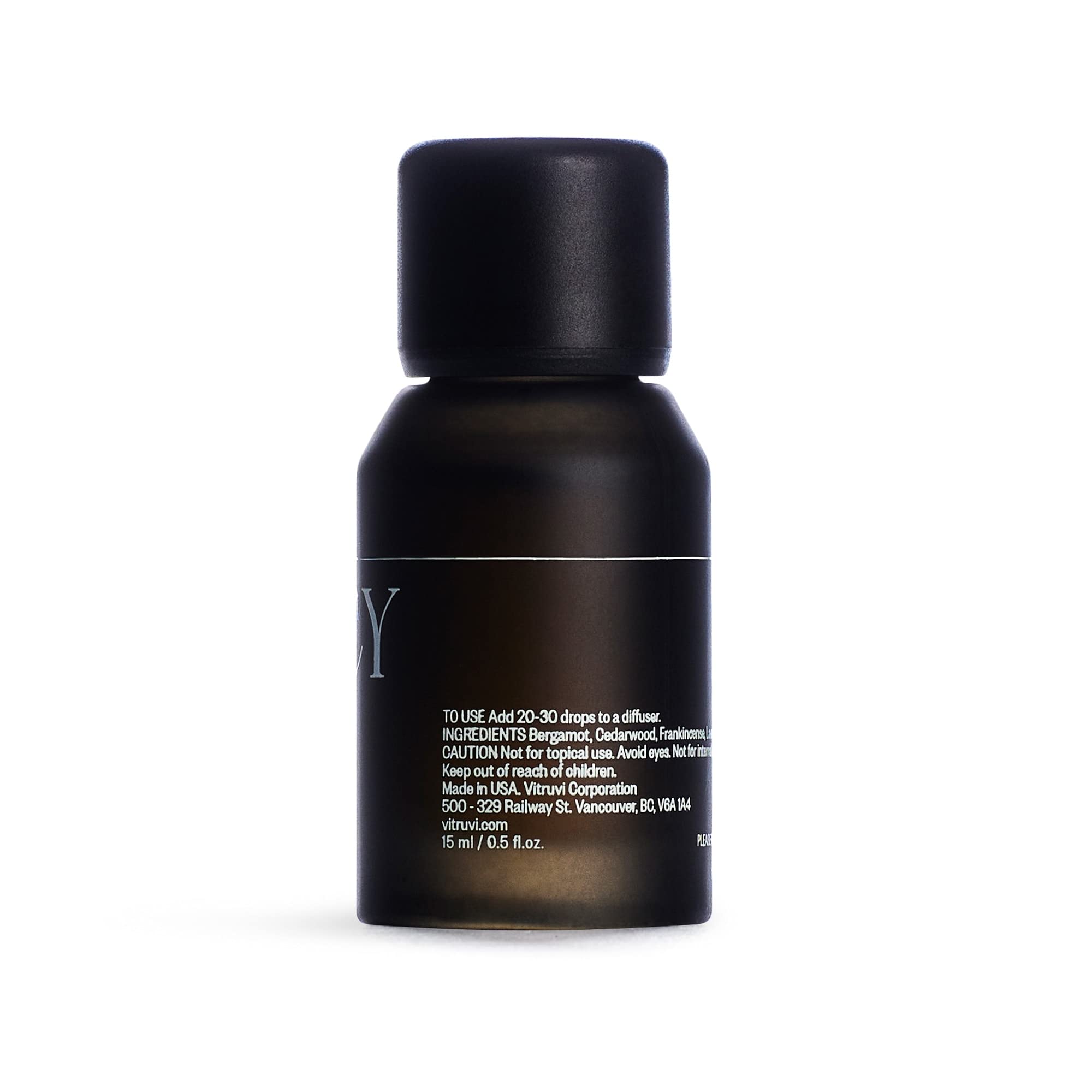 Vitruvi Legacy Woodsy blend creates cozy, inviting space scent.