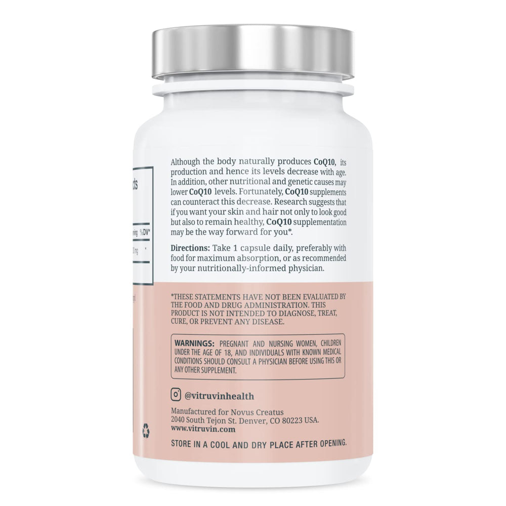 Vitruvin Beauty + Comfort Pack capsules being dispensed for easy daily intake.