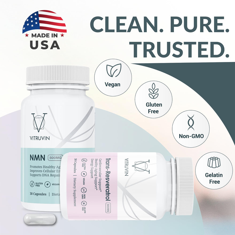 VITRUVIN gelatin-free packaging appeals to vegan consumers.
