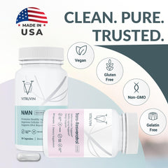 VITRUVIN gelatin-free packaging appeals to vegan consumers.