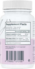 VITRUVIN Trans-Resveratrol capsules close-up highlighting veggie capsule form