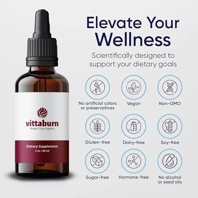 Vittaburn ingredients grape-seed highlight natural antioxidant support