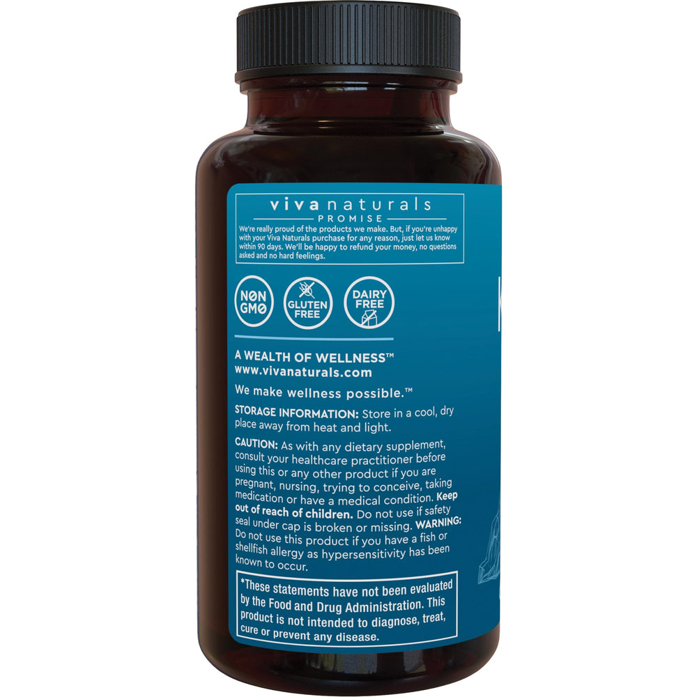 Close-up of Viva Naturals astaxanthin ingredient for antioxidant support