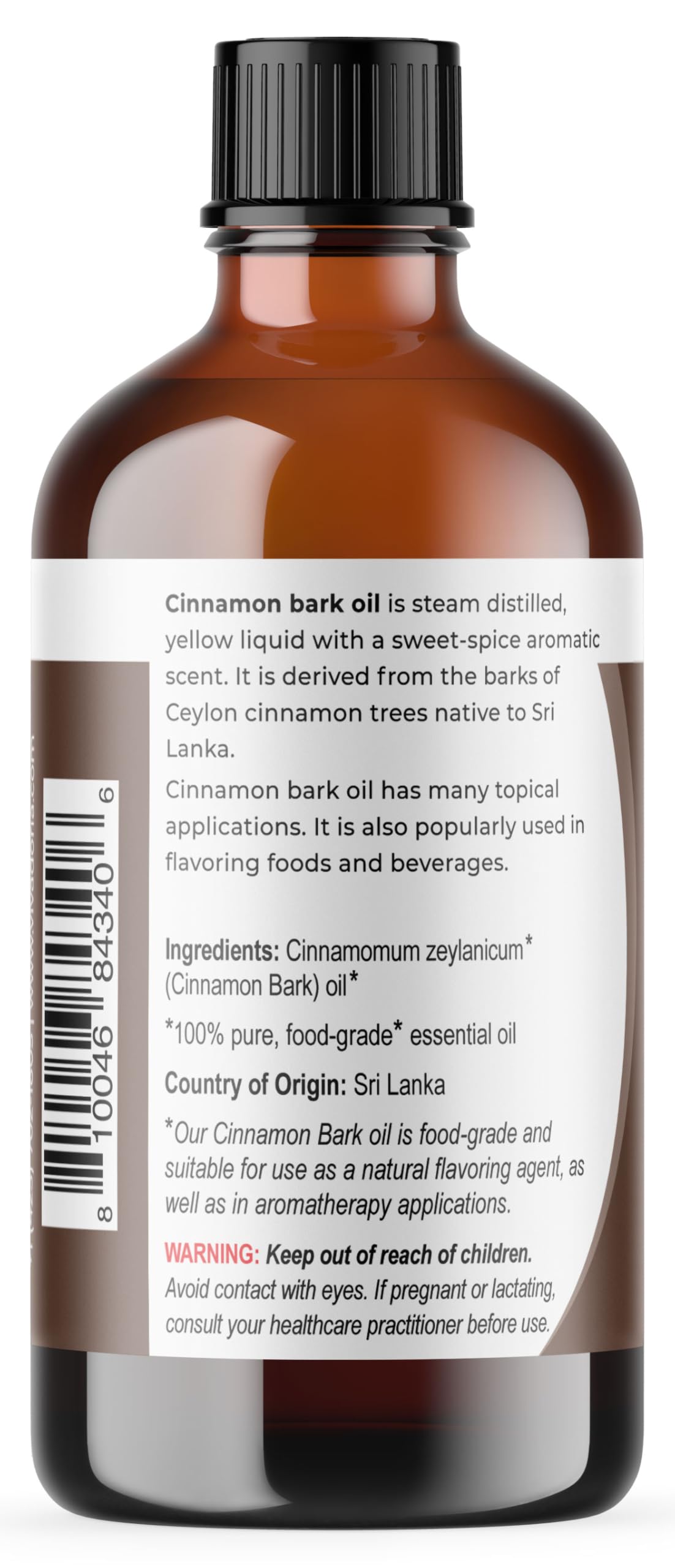 Viva Doria secure glass bottle packaging preserves oil potency and freshness.