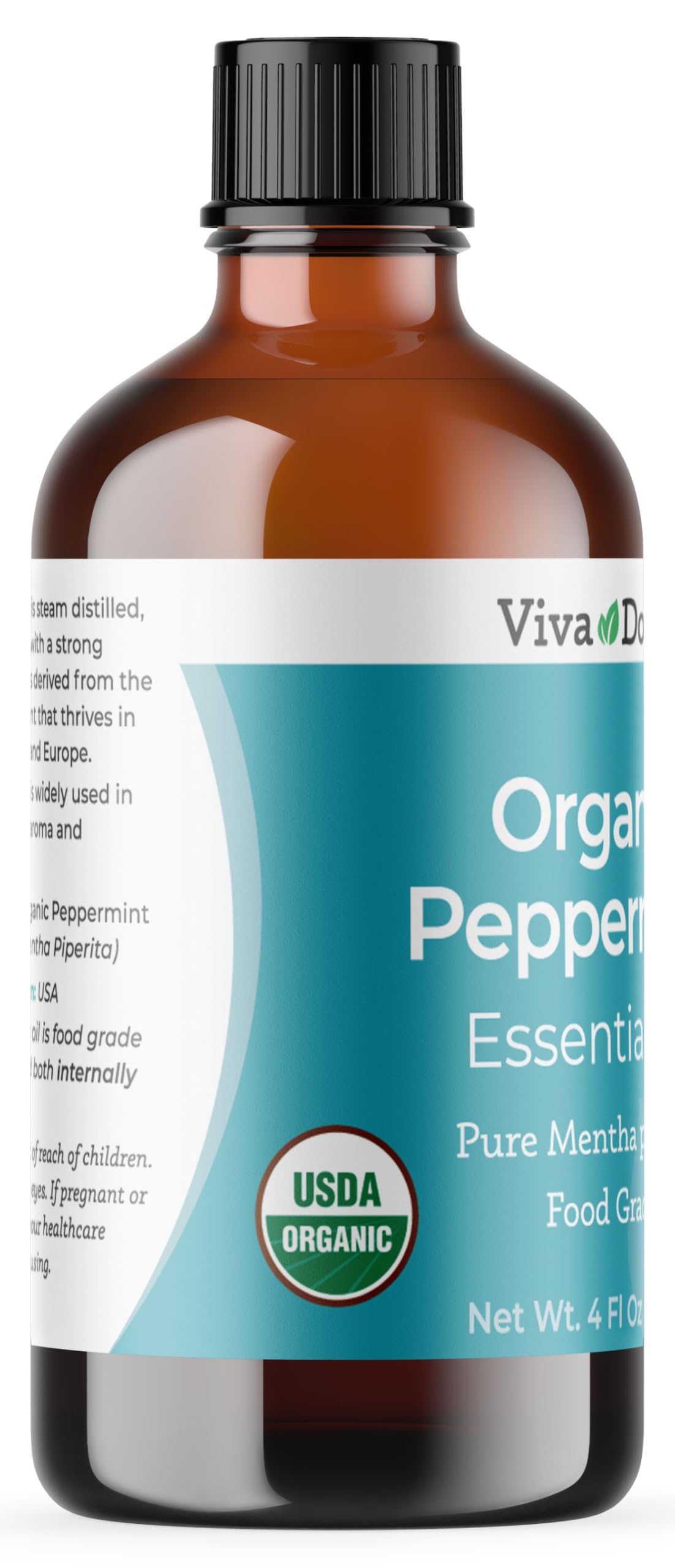 Viva Doria Peppermint Oil with pure ingredients for versatile use