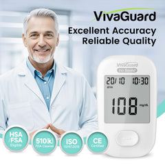 VivaGuard lancing device setup for quick, low-pain blood samples