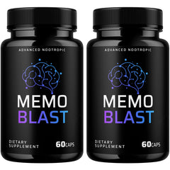 VIVALIS Memo Blast bottle front showing premium packaging for everyday wellness