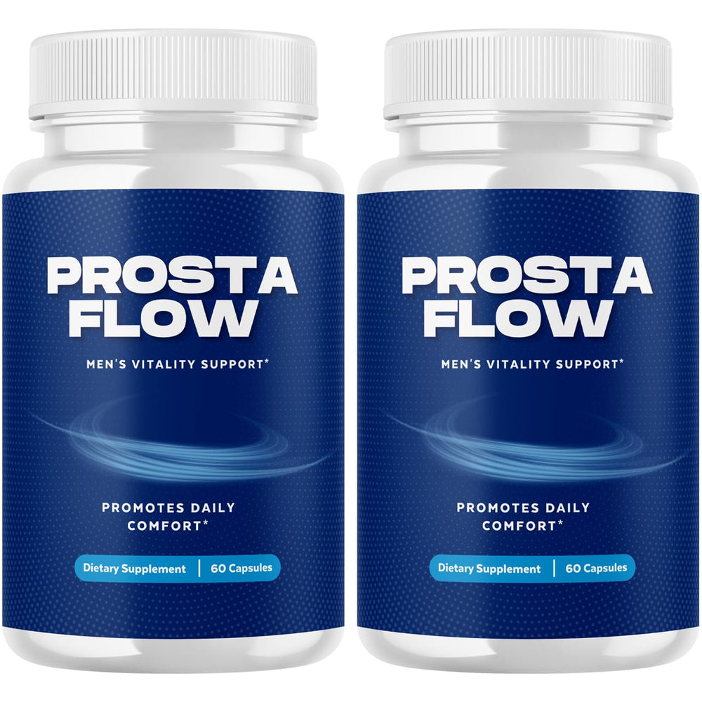 VIVALIS ProstaFlow bottle front showing premium daily prostate support