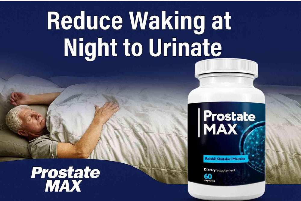 VIVALIS ProstateMax daily-use illustration emphasizes consistent intake