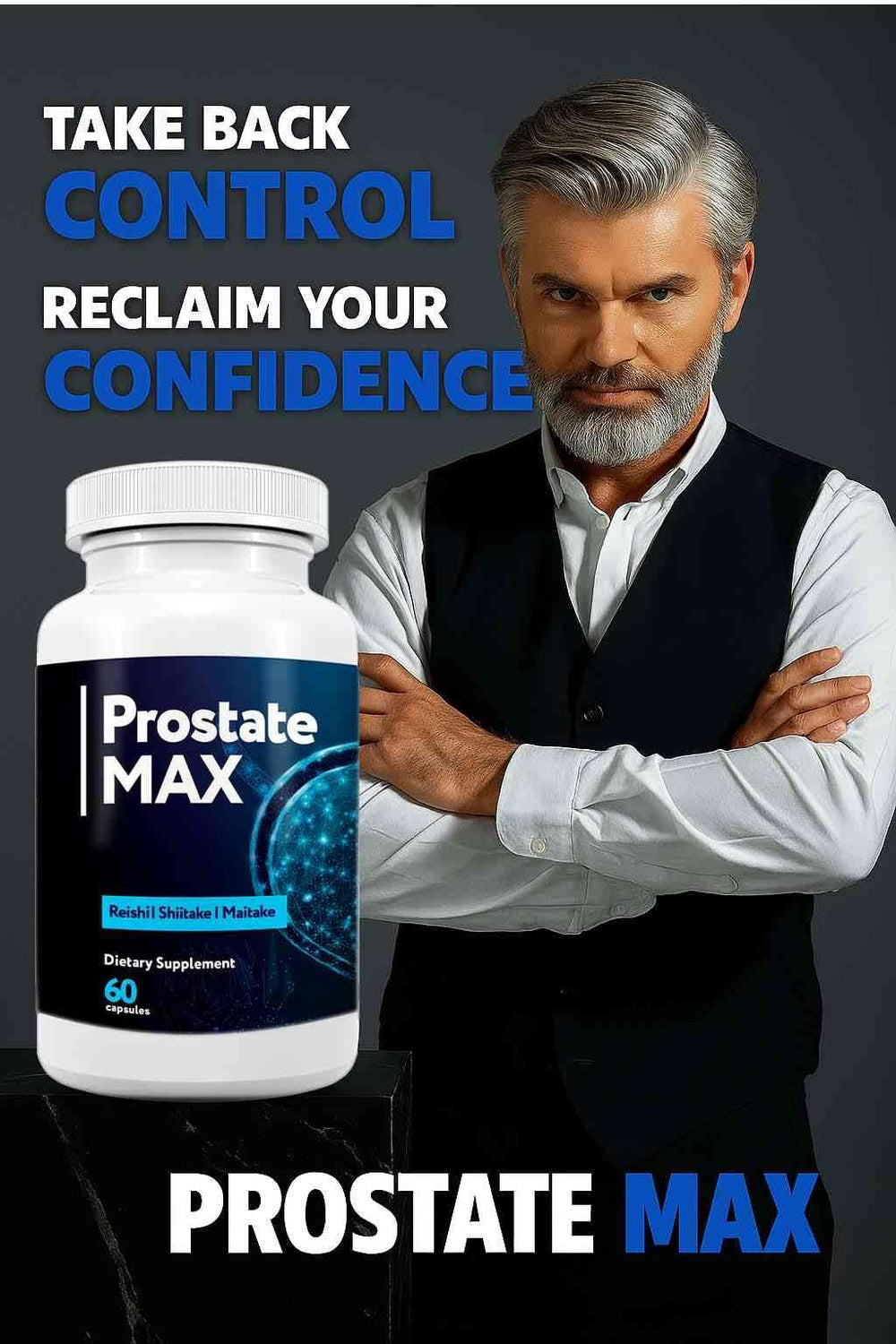 VIVALIS ProstateMax inside view shows capsules ready for daily use