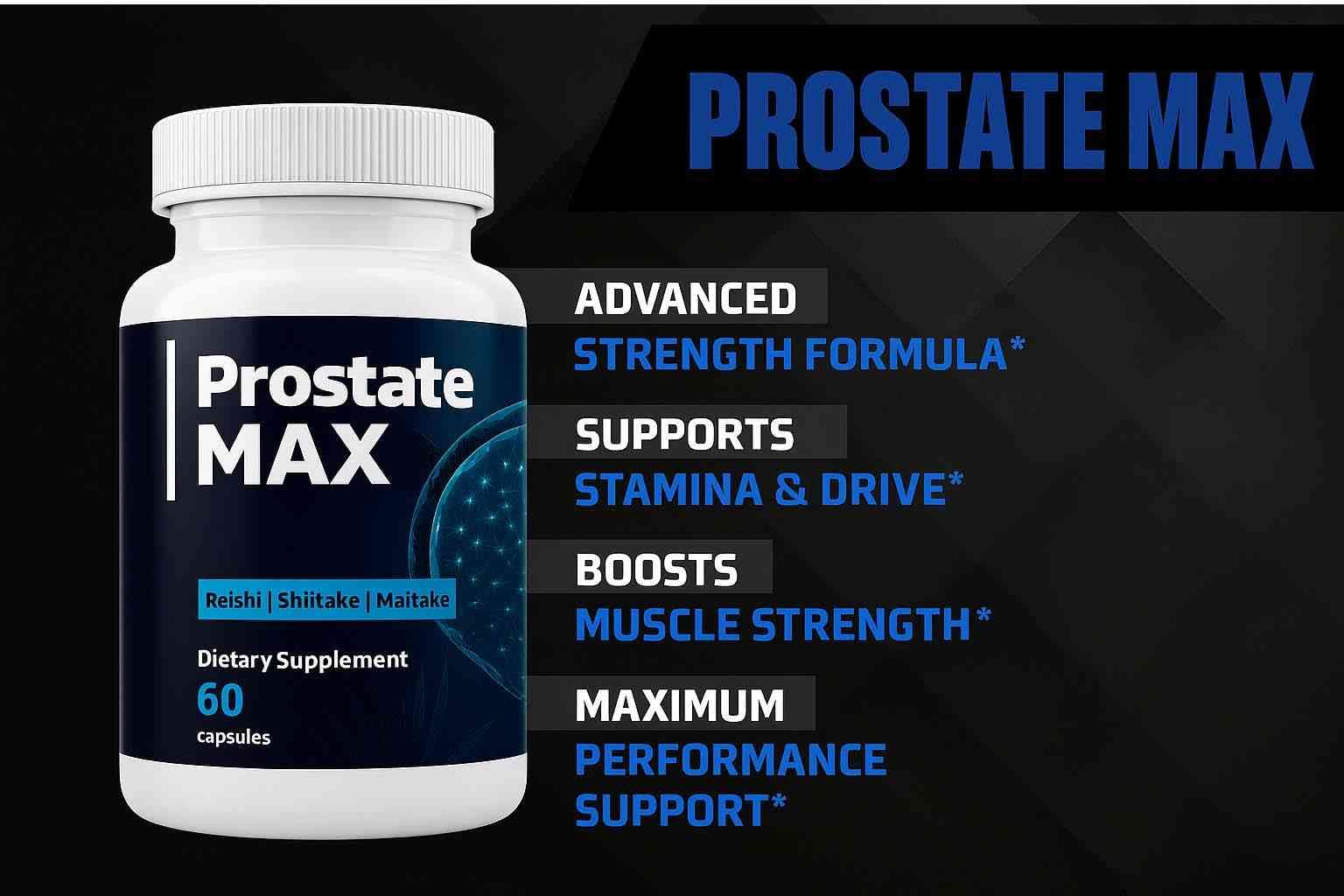 VIVALIS ProstateMax saw palmetto berries image underlines natural ingredients