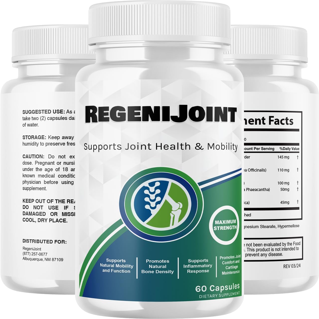 RegeniJoint mobility scene promoting an active lifestyle with the brand.