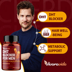 Vivaravida DHT Blocker hair growth capsule for daily use
