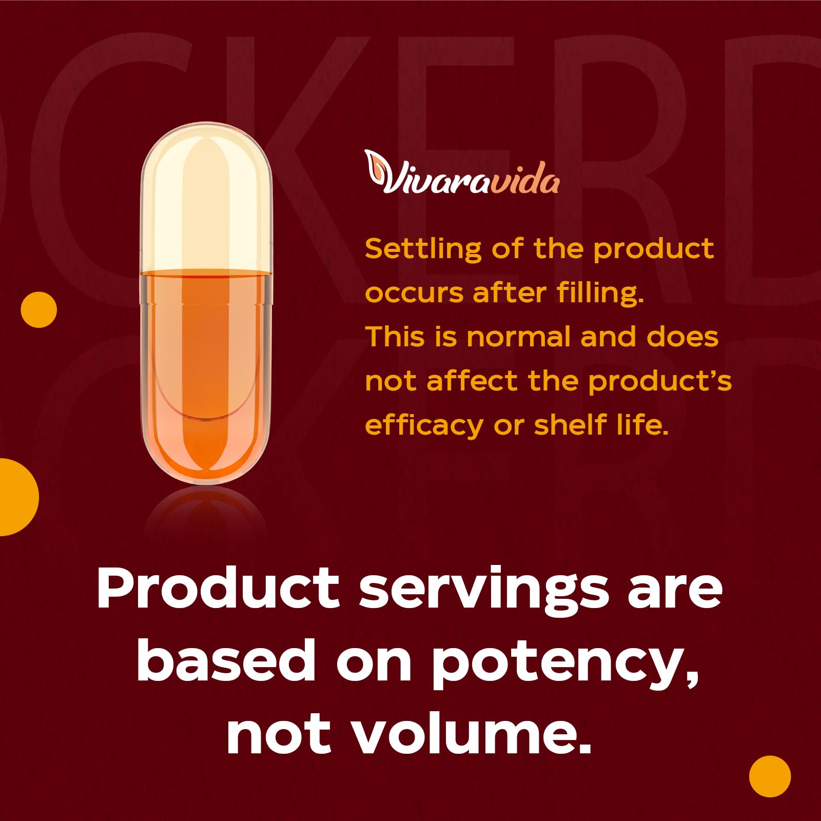 Vivaravida DHT Blocker nutrition facts panel for informed choices