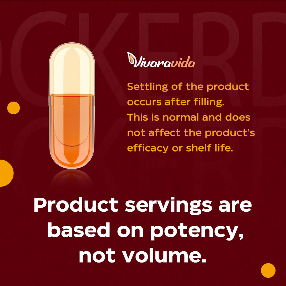 Vivaravida DHT Blocker nutrition facts panel for informed choices