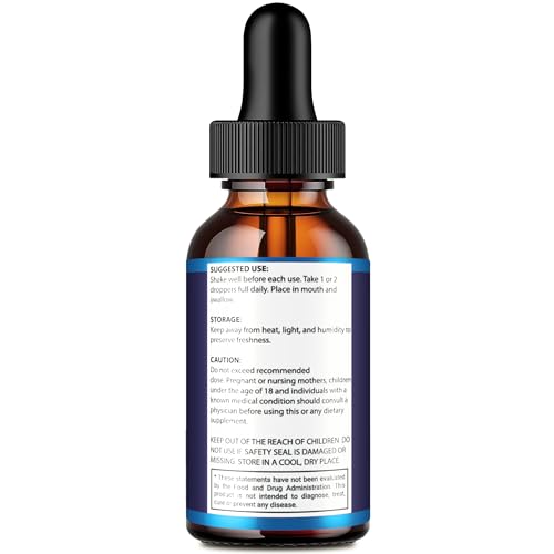 VIVE MD Prostadine Drops bottle being poured for precise dosage