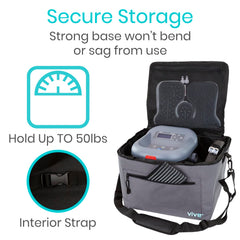 Vive travel bag adjustable strap for secure hands-free carrying