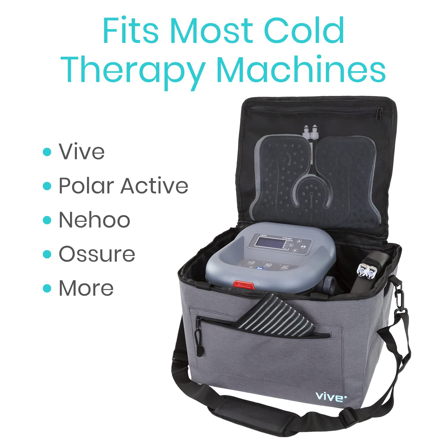 Vive travel bag waterproof exterior keeps gear dry outside