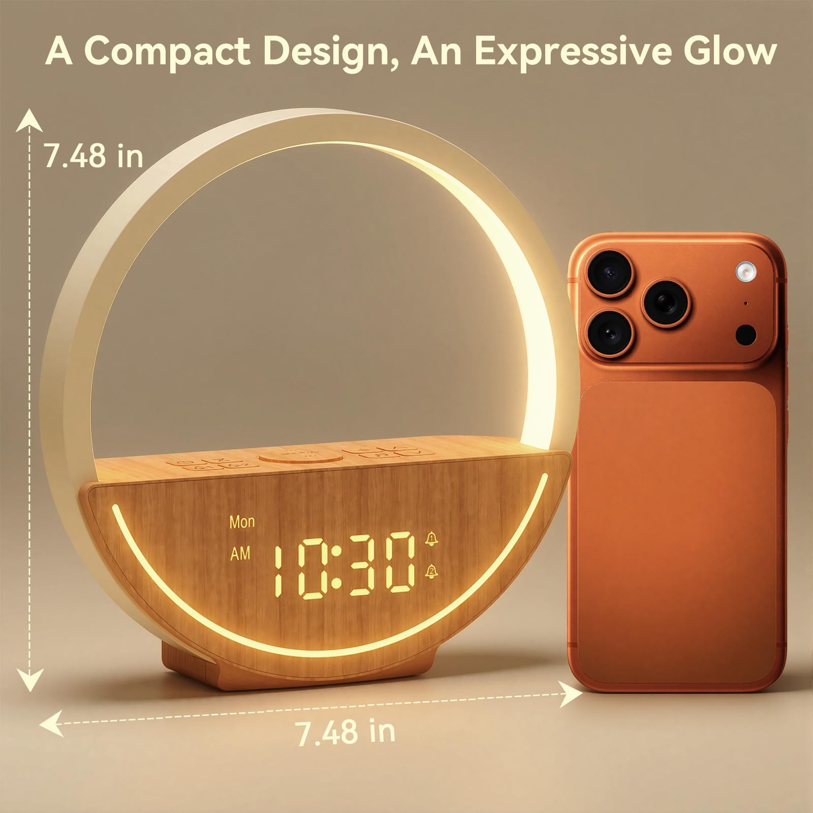 Vivilumens wake up light gift-ready box makes a thoughtful present.