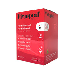 Vivioptal Active ginseng closeup highlighting cognitive support