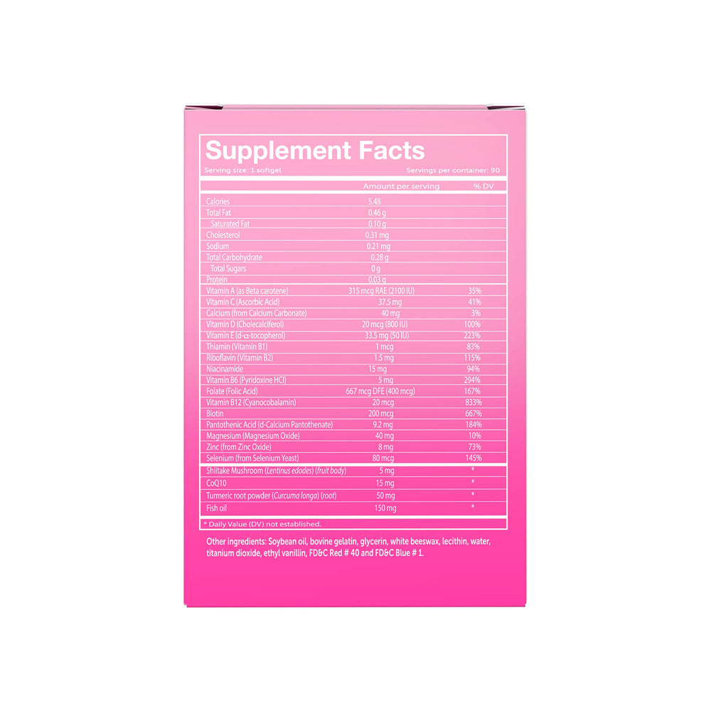 Vivioptal CoQ10 Omega-3 capsules designed for energy support