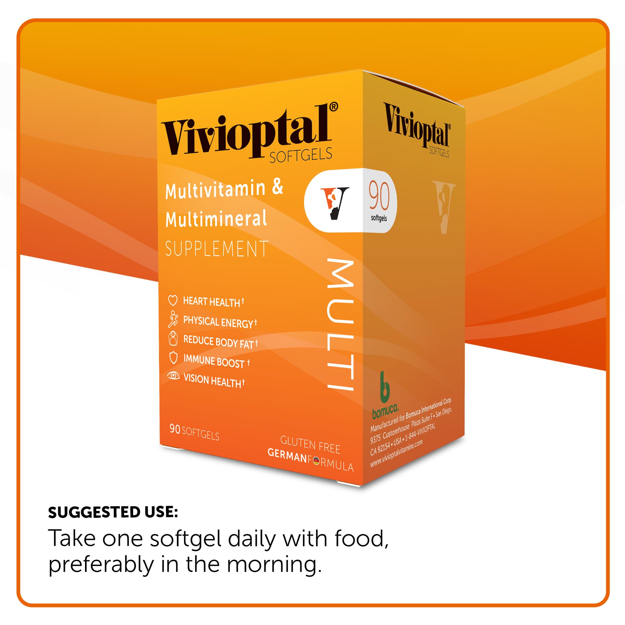 Vivioptal Multi glass of water for daily use.