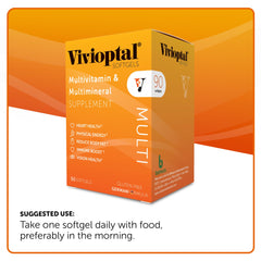 Vivioptal Multi glass of water for daily use.