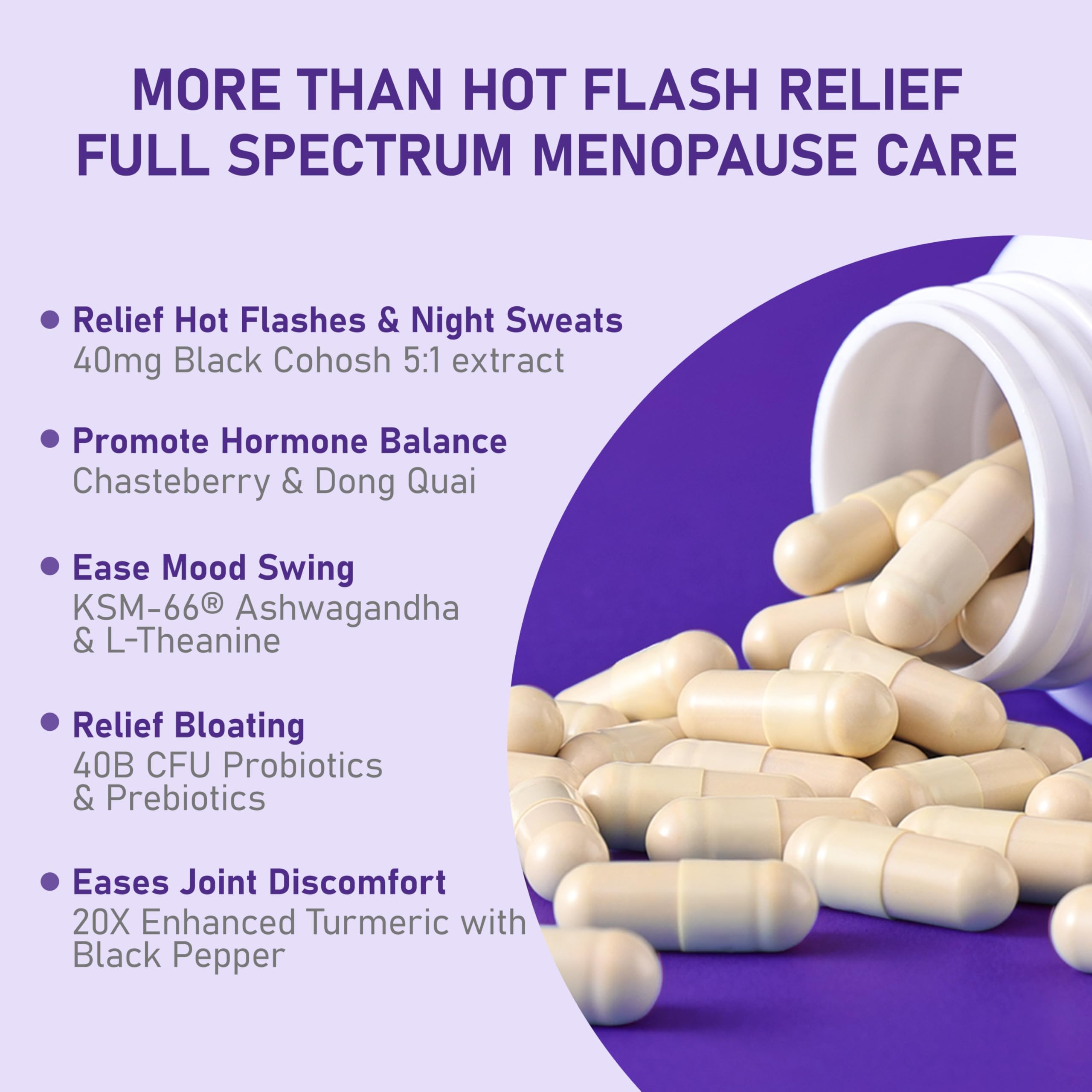 VIVI Youth black cohosh extract focus highlighting potency.