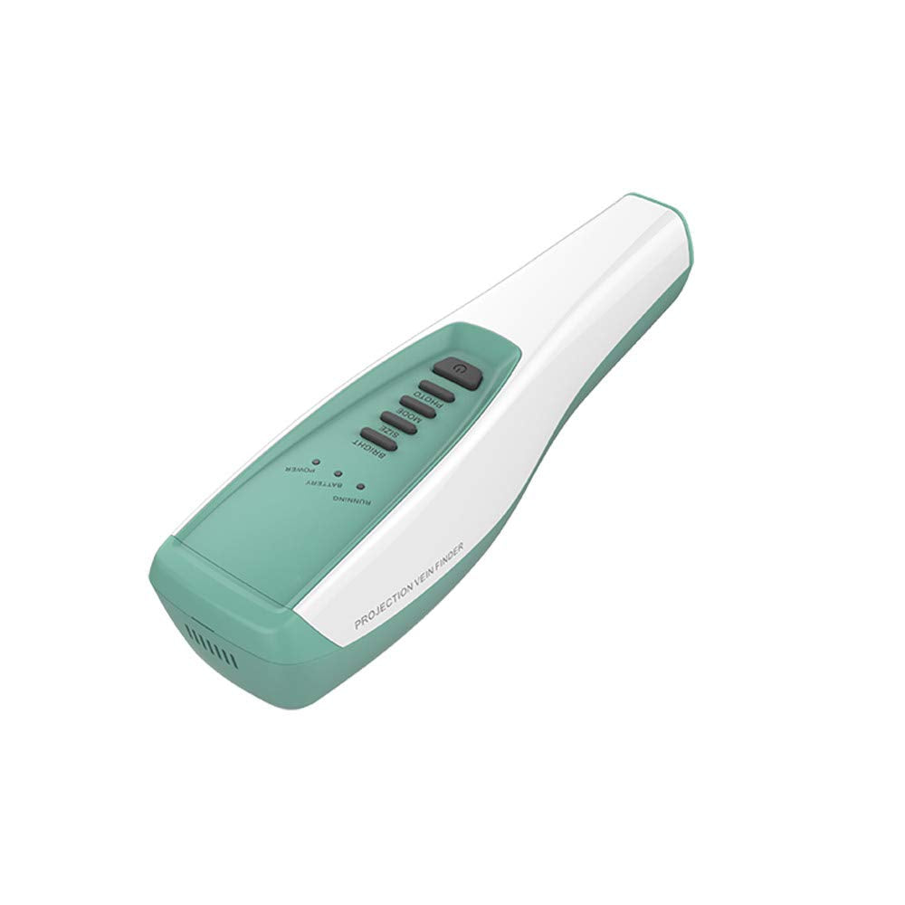 Vivolight Vein Viewer Pro LED illumination with adjustable brightness.