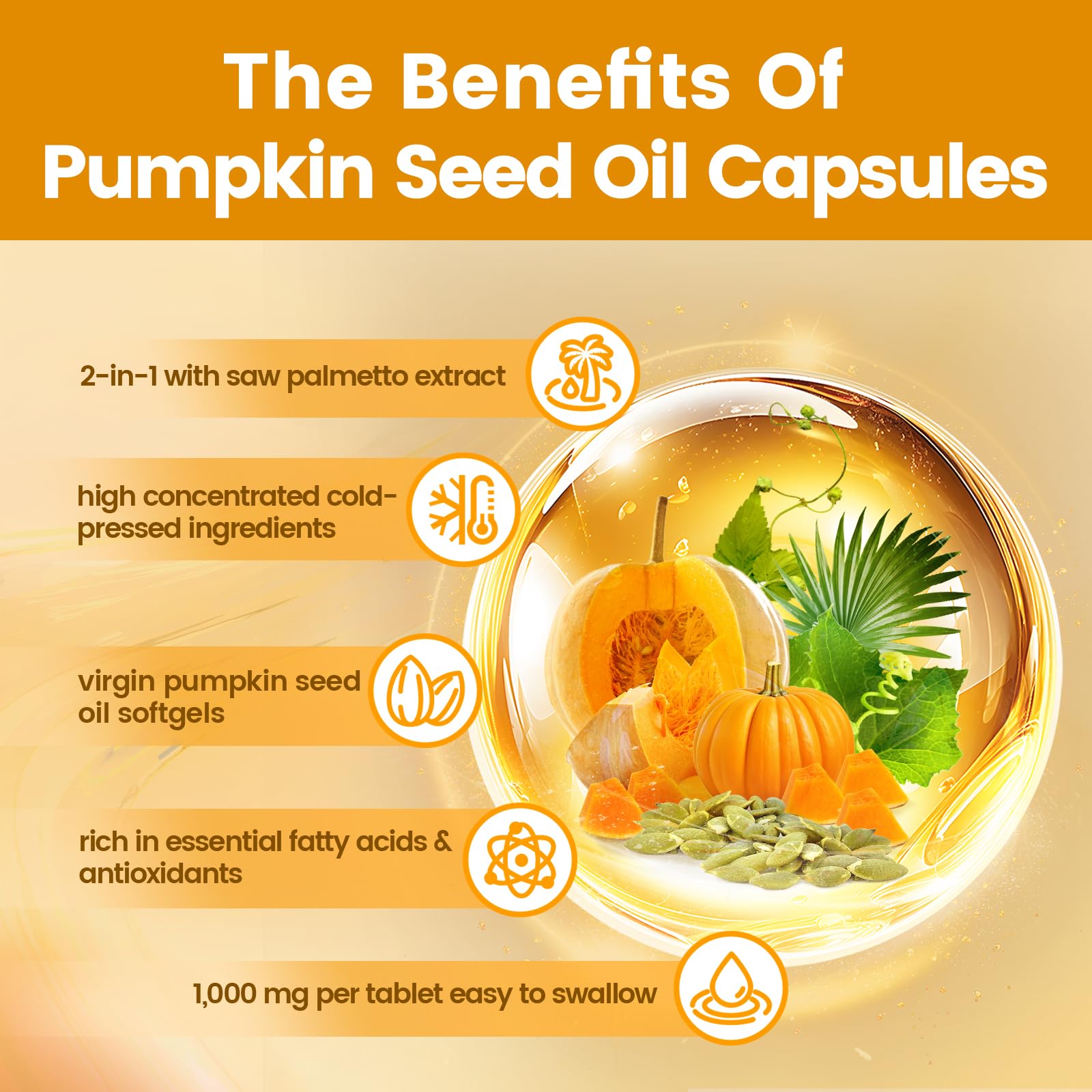 VivoNu saw palmetto extract capsules inside the blend for wellness support.