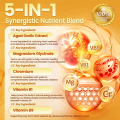 VivoNu supplement blend magnesium chromium b1 b9 supports balanced minerals.
